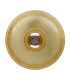 Geneva Industrial Dome Pendant Polished Brass-5