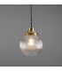 Stanley 20cm Holophane Globe Pendant Satin Brass-1