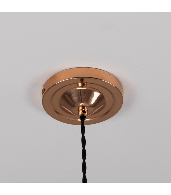 Berlin Vintage Dome Pendant Polished Copper-5