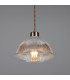 Boston Industrial Holophane Dome Pendant Antique Brass-2