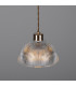 Boston Industrial Holophane Dome Pendant Antique Brass-3