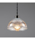 Boston Industrial Holophane Dome Pendant Antique Silver-2