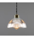 Boston Industrial Holophane Dome Pendant Polished Brass-1