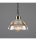Boston Industrial Holophane Dome Pendant Polished Brass-2
