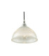 Boston Industrial Holophane Dome Pendant Polished Chrome