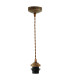 Doha Twisted Suspension Antique Brass-1