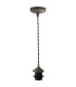 Doha Twisted Suspension Antique Silver