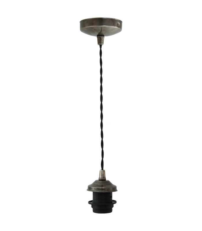 Doha Twisted Suspension Antique Silver