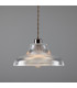 Mono 30cm Railway Dome Pendant Antique Brass-1