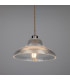Mono 30cm Railway Dome Pendant Antique Brass-3