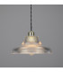 Mono 30cm Railway Dome Pendant Polished Brass-1