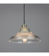 Mono 30cm Railway Dome Pendant Polished Brass-2