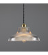 Mono 30cm Railway Dome Pendant Satin Brass-1
