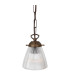 Gadar Dome Pendant Antique Brass-1