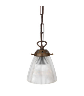 Gadar Dome Pendant Antique Brass-1