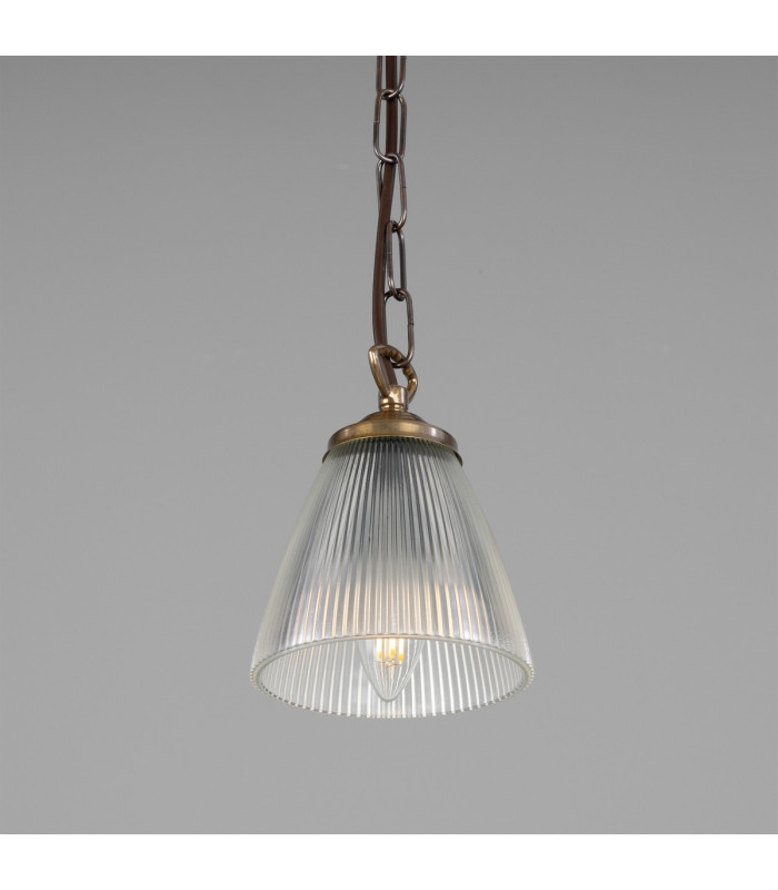 Gadar Dome Pendant Antique Brass-3