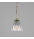 Gadar Dome Pendant Polished Brass-1