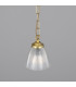 Gadar Dome Pendant Satin Brass-2