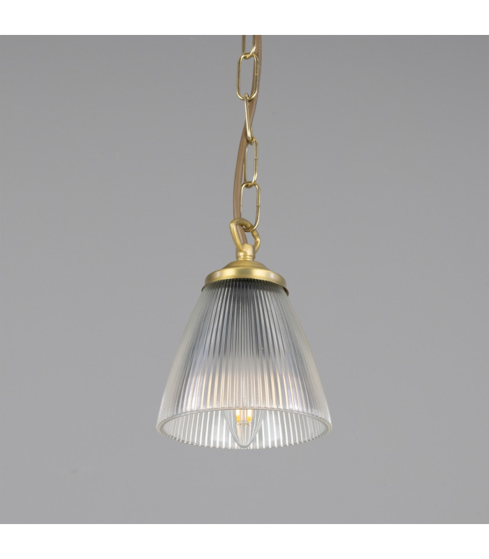 Gadar Dome Pendant Satin Brass-3