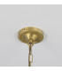 Gadar Dome Pendant Satin Brass-4