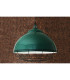Brussels Dome Pendant Racing Green Black Cage-1