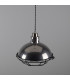 Chester Cage Dome Pendant Antique Silver Black Cage-3