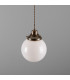Gentry 20cm Globe Pendant Antique Brass-3