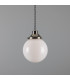 Gentry 20cm Globe Pendant Antique Silver-1