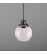 Gentry 20cm Globe Pendant Antique Silver-3