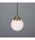 Gentry 20cm Globe Pendant Polished Brass-3