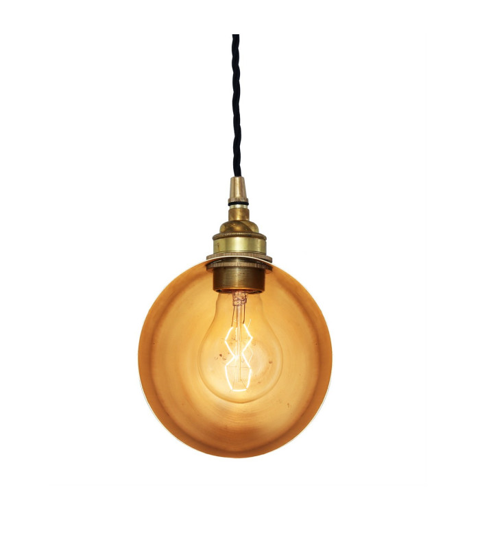 Bogota Quirky Pendant Polished Brass-2