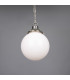 Yerevan 20cm Globe Pendant Antique Silver-1