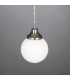 Yerevan 20cm Globe Pendant Antique Silver-2