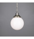 Yerevan 20cm Globe Pendant Antique Silver-3