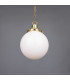 Yerevan 20cm Globe Pendant Polished Brass-1