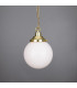 Yerevan 20cm Globe Pendant Polished Brass-3