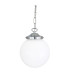 Yerevan 20cm Globe Pendant Polished Chrome