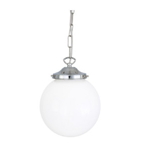 Yerevan 20cm Globe Pendant Polished Chrome