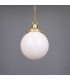 Yerevan 20cm Globe Pendant Satin Brass-1