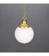 Yerevan 20cm Globe Pendant Satin Brass-2
