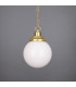 Yerevan 20cm Globe Pendant Satin Brass-3