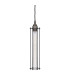 Beirut Pendant Antique Silver Black Cage