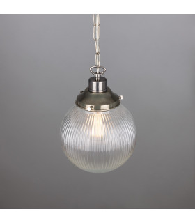 Fitzroy Globe Pendant Light Antique Silver-2