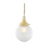 Fitzroy Globe Pendant Light Satin Brass-1
