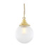 Fitzroy Globe Pendant Light Satin Brass-2
