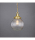 Fitzroy Globe Pendant Light Satin Brass-3