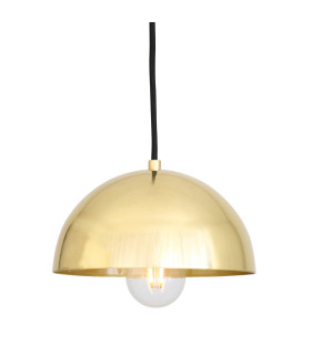 Maua 20cm Dome Pendant Polished Brass