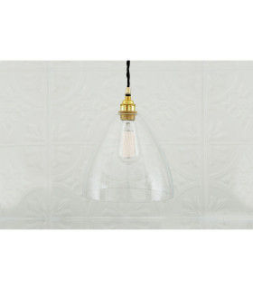 Luang Dome Pendant Polished Brass-1