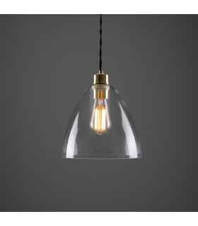 Luang Dome Pendant Polished Brass-2