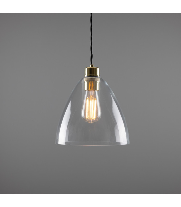 Luang Dome Pendant Polished Brass-3